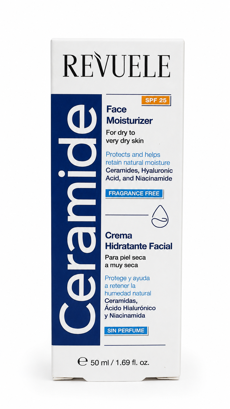 Revuele Ceramide Face Moisturizer SPF25 - Gift