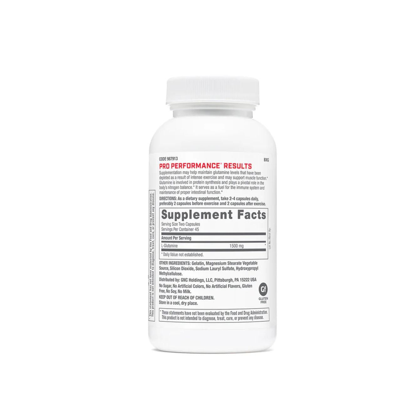 GNC L-Glutamine 1500Mg