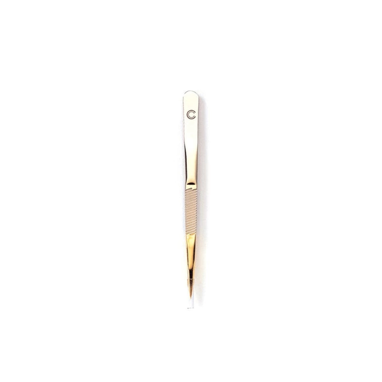Basic Care Tweezer 1/2 Gold Blade - Point Tip