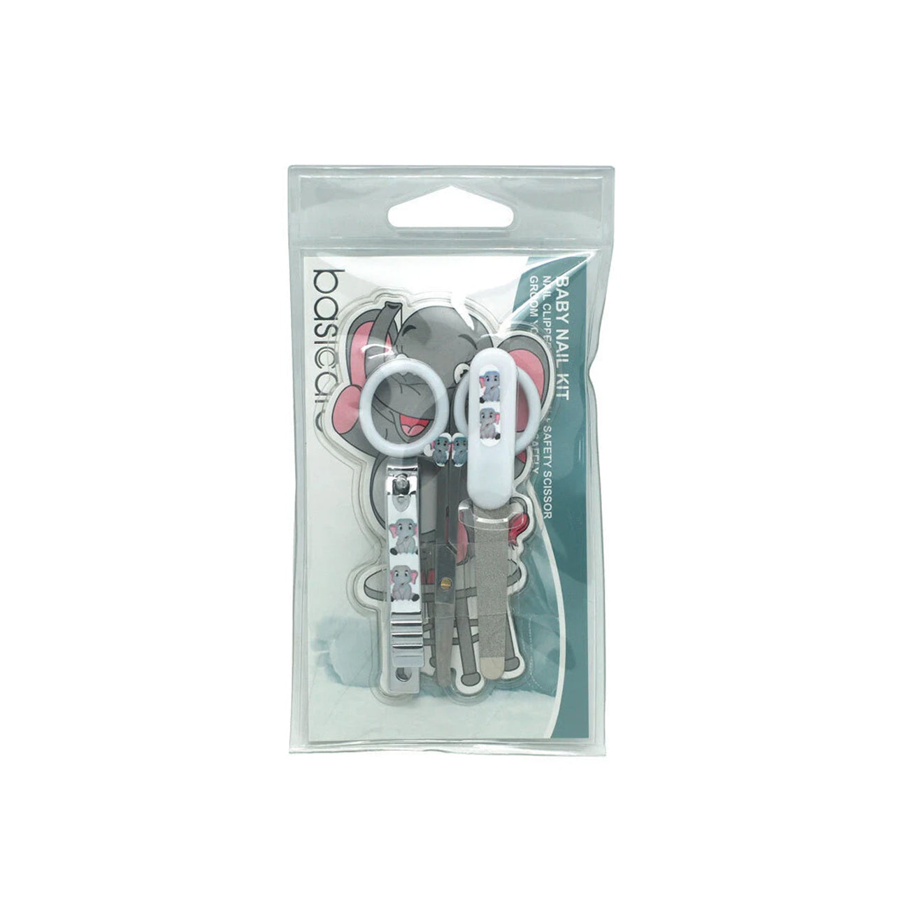 Basic Care Baby Nail Kit (Nail Clip+Scissor+File)