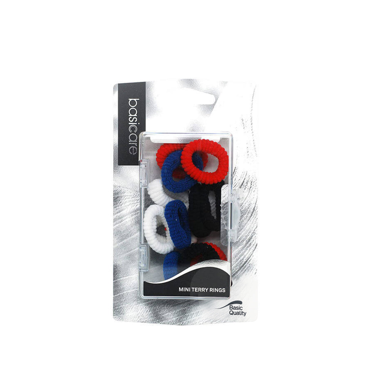 Basic Care 16 Mini Terry Rings Colored