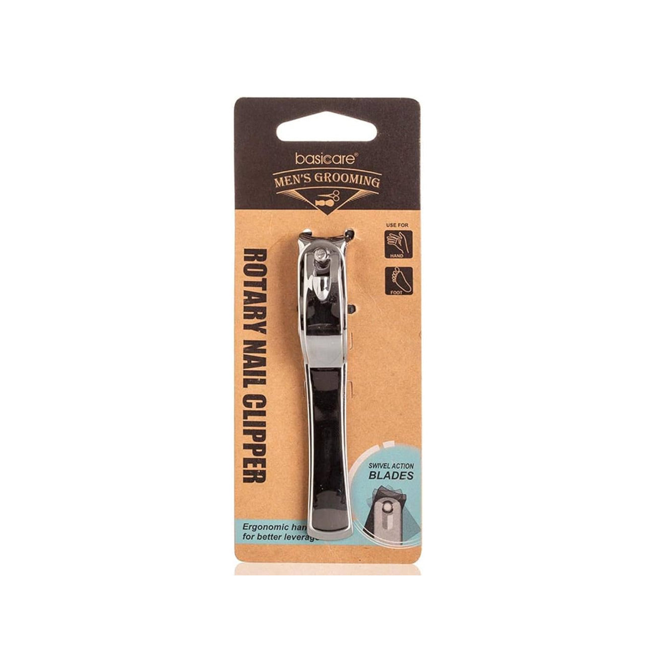 Basic Care Men'S Rotary Nail Clipper