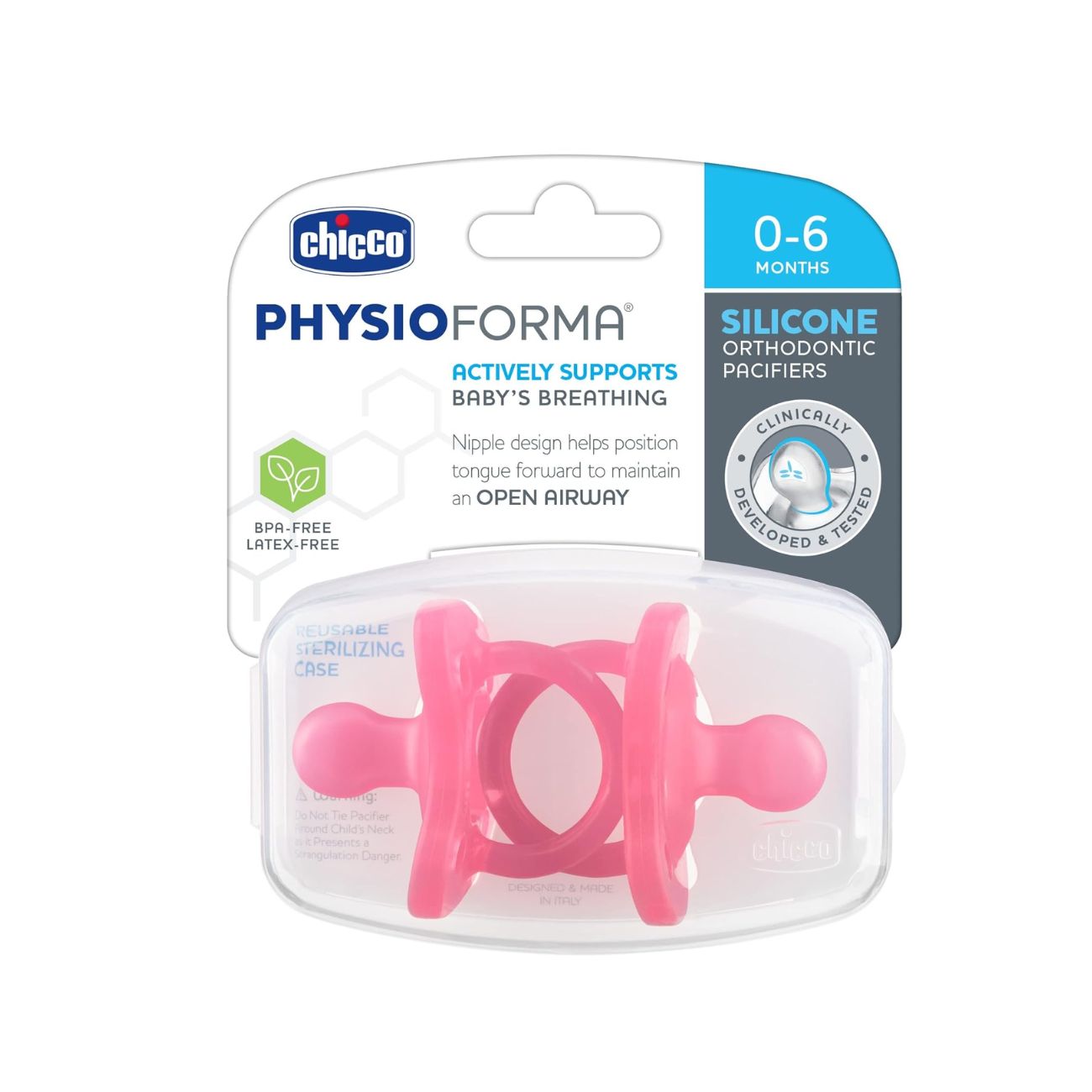 Physio Forma Silicone Pacifier 0-6M