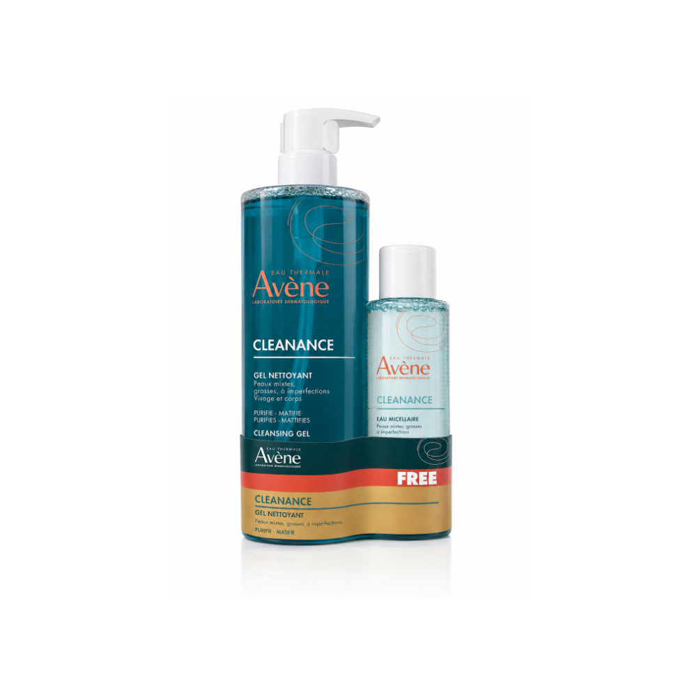 Cleanance Cleansing Gel With Travel Size Micelar Water Duo Pack