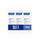 Kelual DS Persistent Loose Dandruff Shampoo Trio Pack
