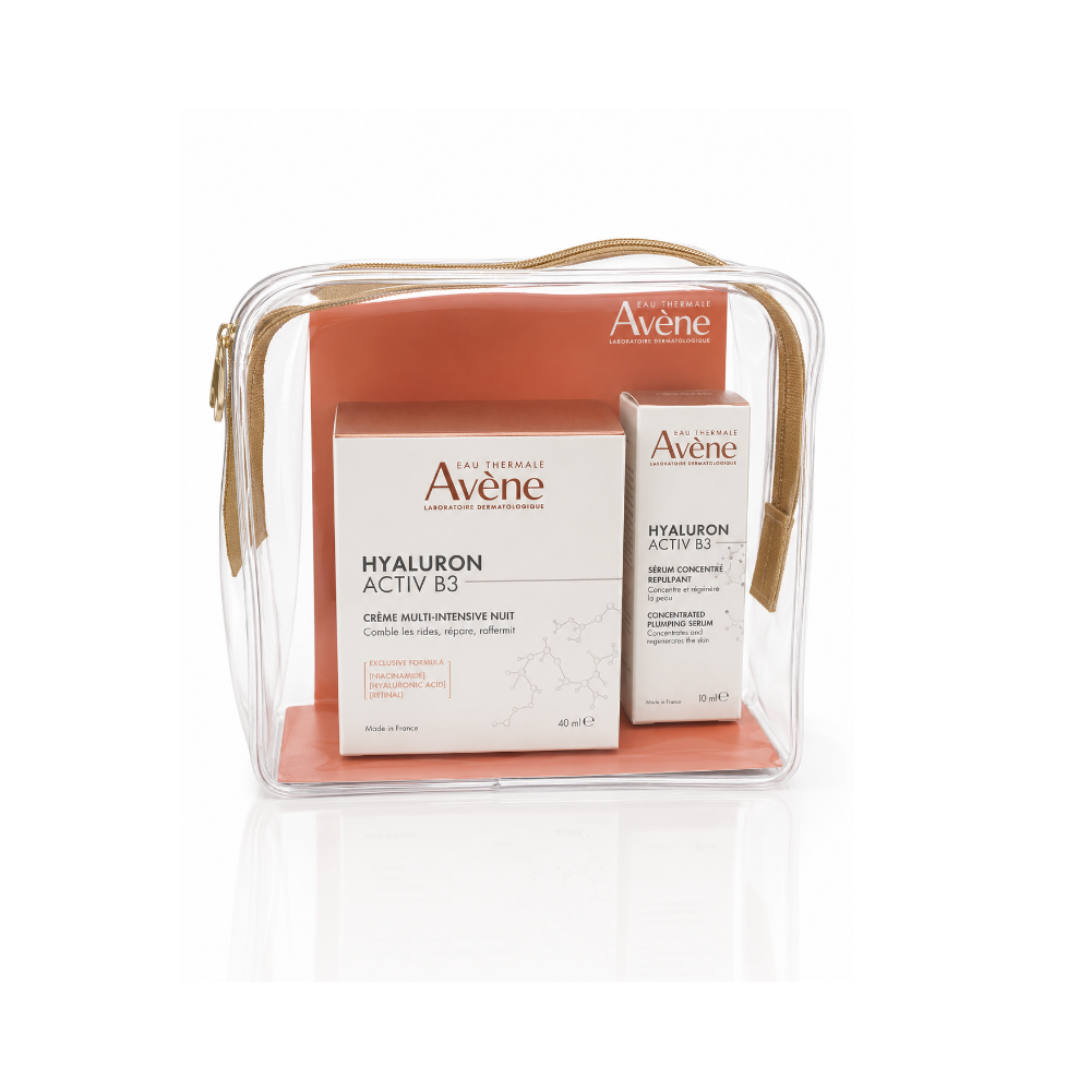 Multi-intensive night cream & Avène Hyaluron Activ B3 Serum Duo Pack