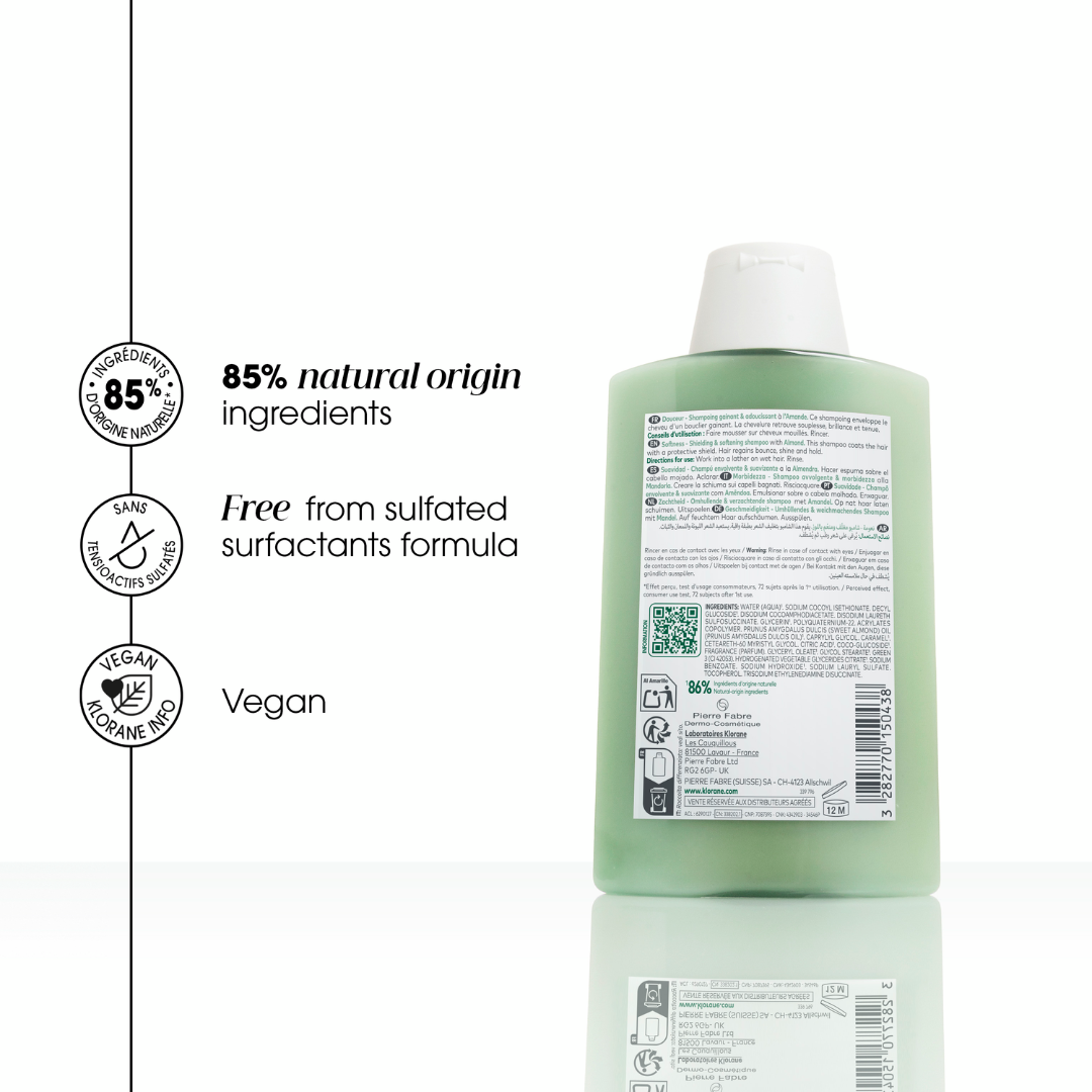 Softness & Hold Shampoo with Almond Milk - All Hair Types