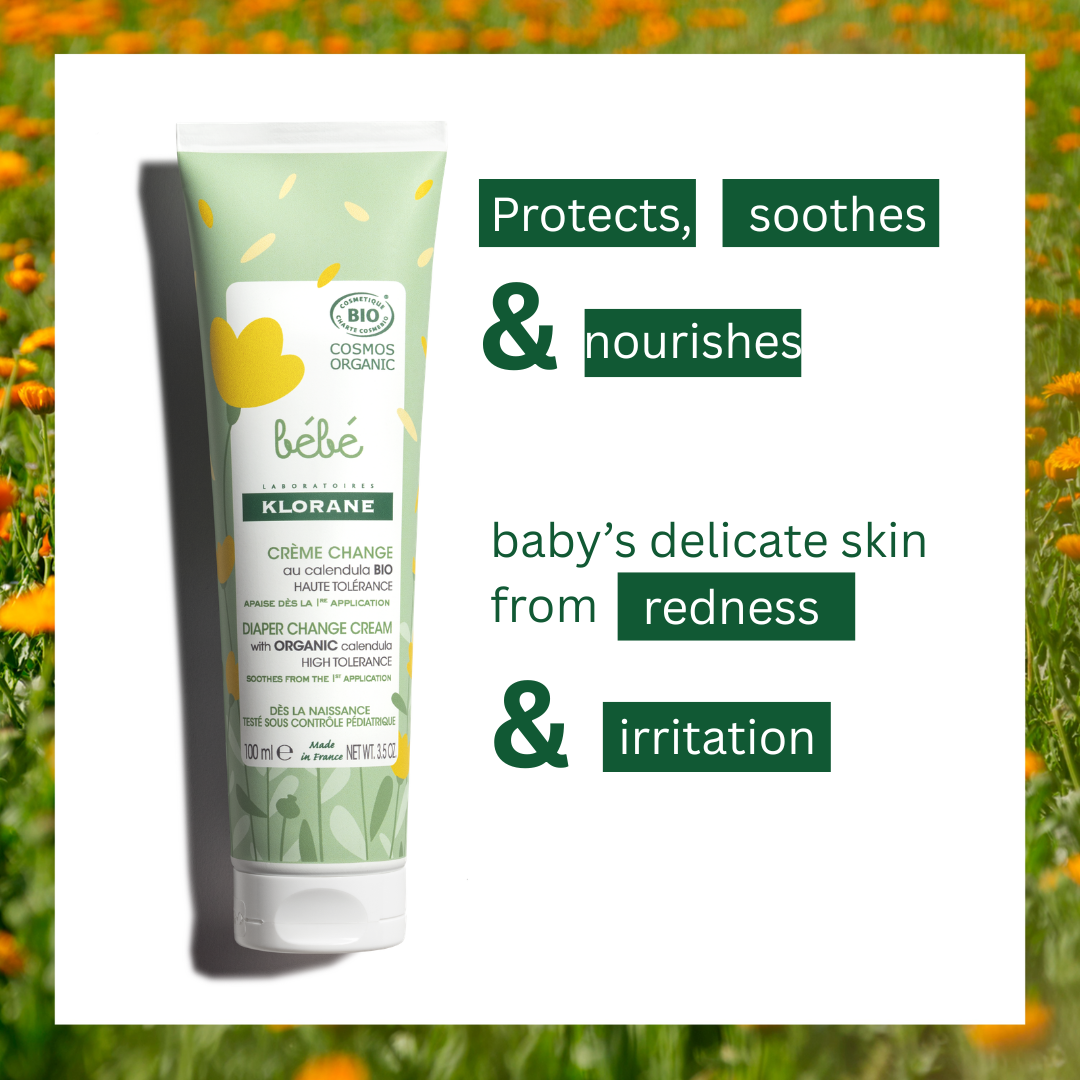Klorane Baby Certified Organic Change Cream 100ml