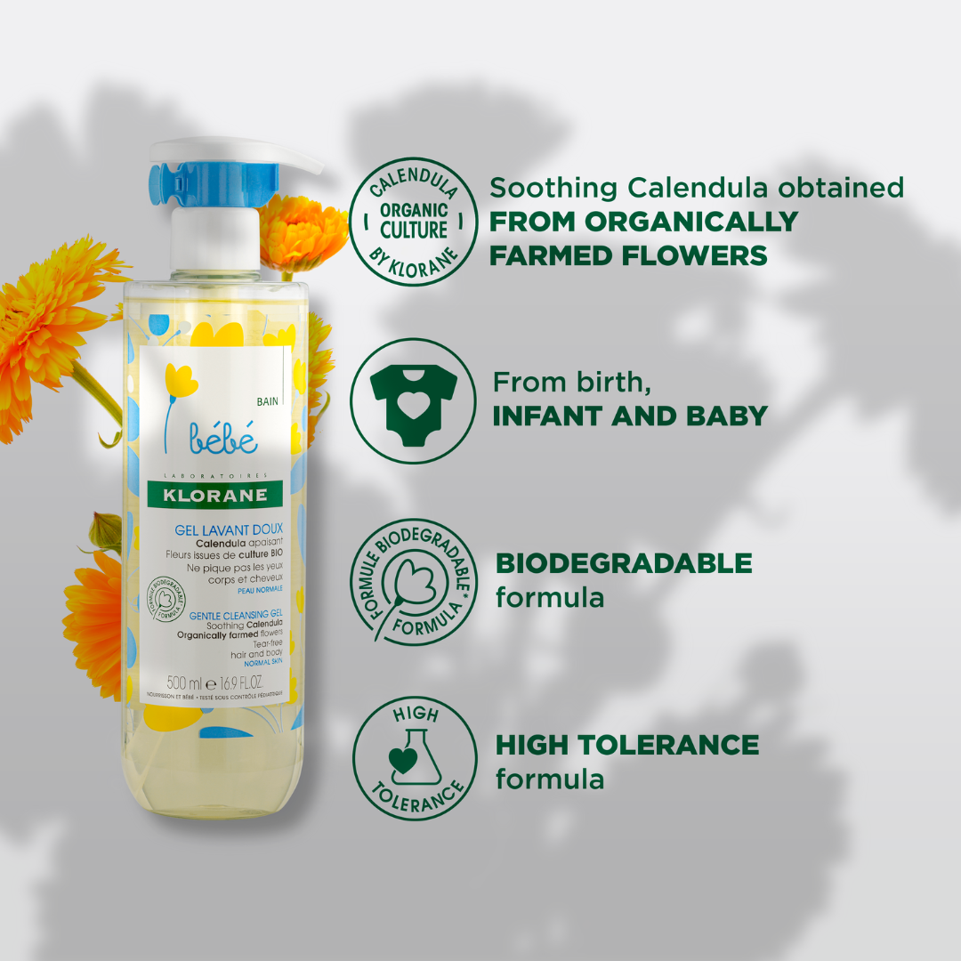 Klorane Baby Gentle Foaming Gel