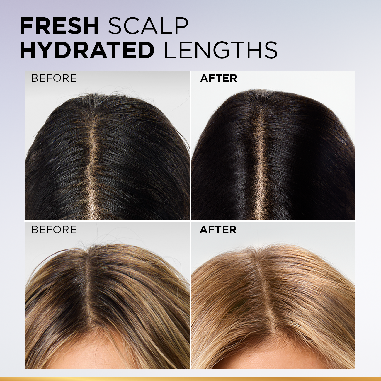 L’Oréal Paris Elvive Hyaluron Pure 72h Rehydrating Conditioner for Oily Scalp & Dehydrated Lengths