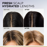 L’Oréal Paris Elvive Hyaluron Pure 72h Rehydrating Conditioner for Oily Scalp & Dehydrated Lengths