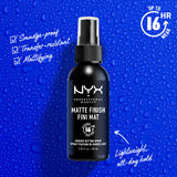 Setting Spray - Matte Finish, Lightweight, Long-Lasting, Extends Makeup Wear Up to 16 hours, Vegan and Cruelty Free Formula, 60ml