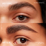 Micro Brow Pencil, Ultra-Fine, Dual-Ended, Precise Eyebrow Pencil with Retractable Tip and Spoolie Brush