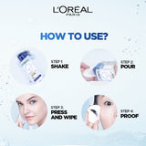 3-in-1 Bi-Phase Micellar Water, Deeply Cleanse, Remove Water Proof Makeup and Soothe, for All Skin Types and Sensitive Skin, 400ml