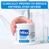 Mixa Ceramide Protect Cream Jar - For Dry, Very Dry and Sensitive Skin - For Face, Hands & Body