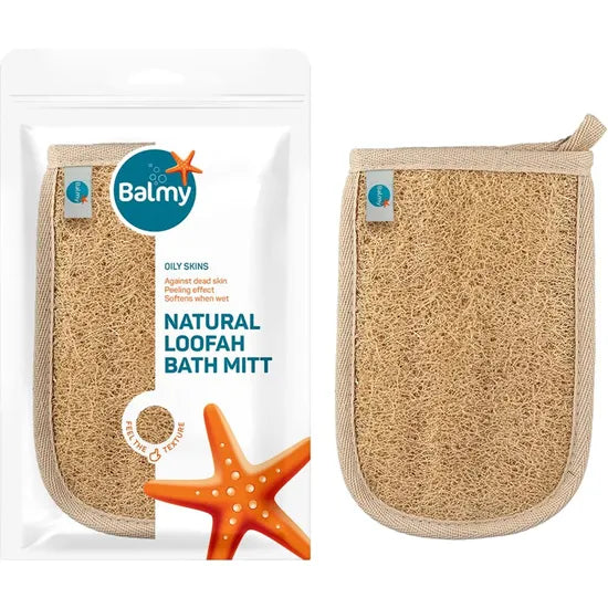 Natural Bath Mitt For Oily Skin
