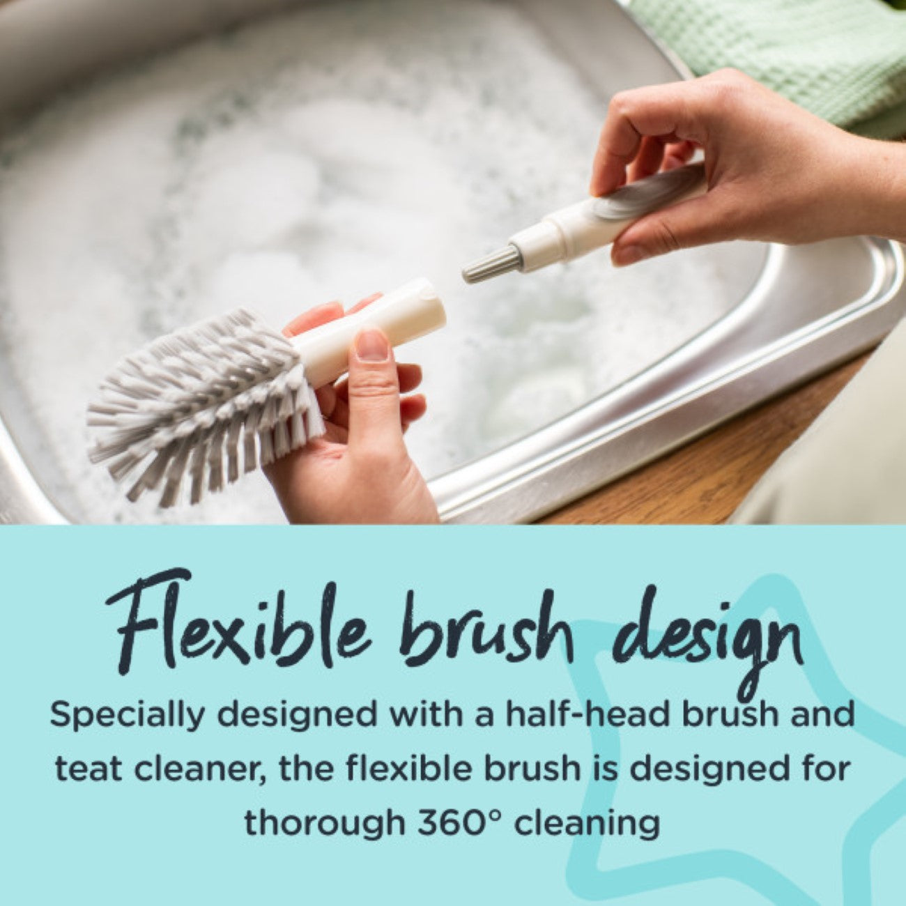 Closer To Nature Bottle & Teats Brush