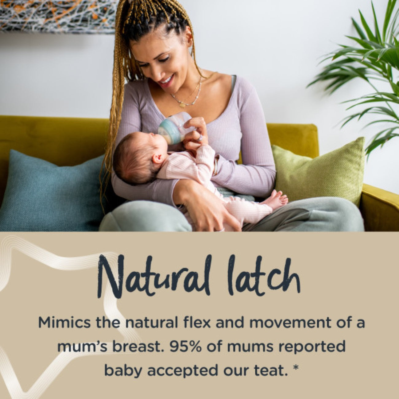 Advanced Anti-Colic Baby Bottles (0M+) - Pack of 2