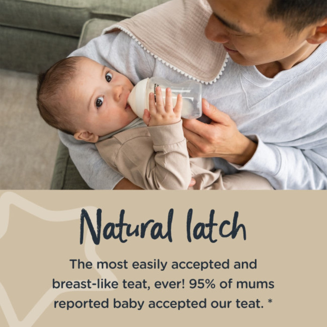 Closer To Nature Medium Flow Baby Bottles - Pack of 2