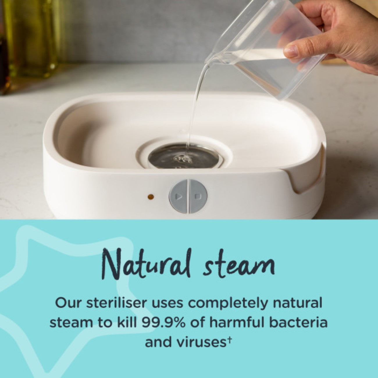 Supersteam Electric Steam Sterilizer 6 Bottles