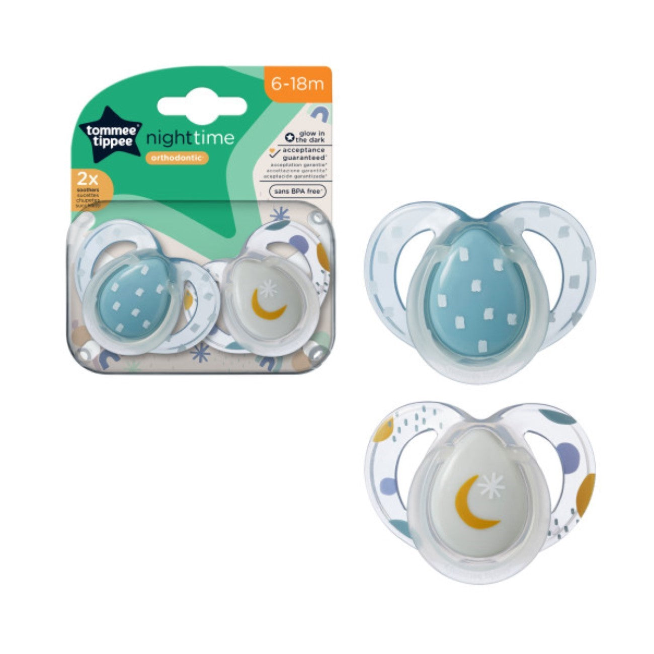 Night Time Soother 6-18M -Pack of Skin Society - Main Image