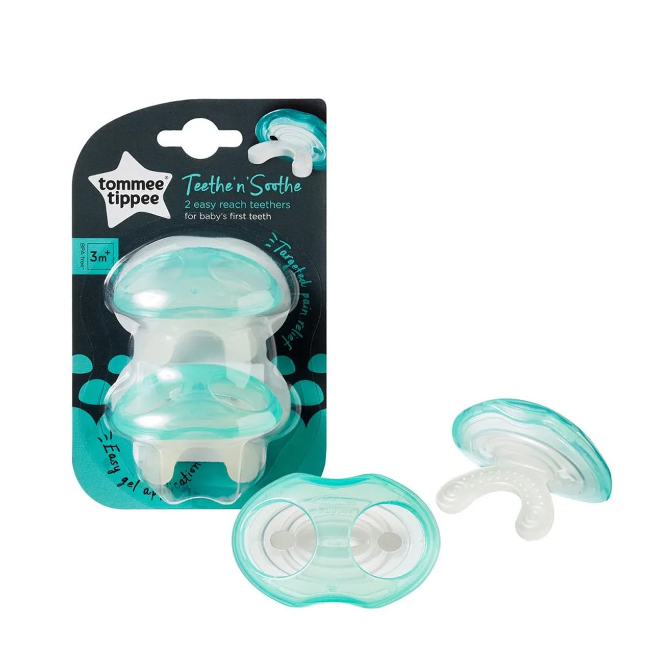 Teethe ‘N’ Soothe Teethers - Pack of 2