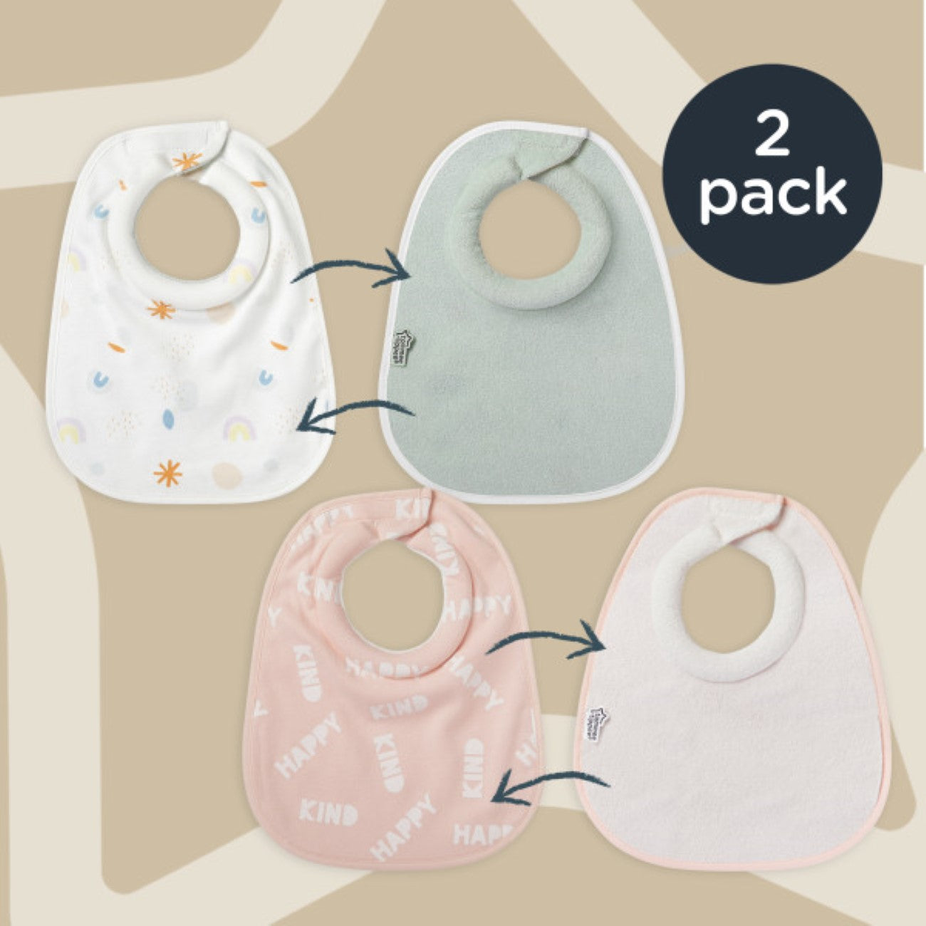 Closer to Nature Milk Feeding Bips - Pack of 2