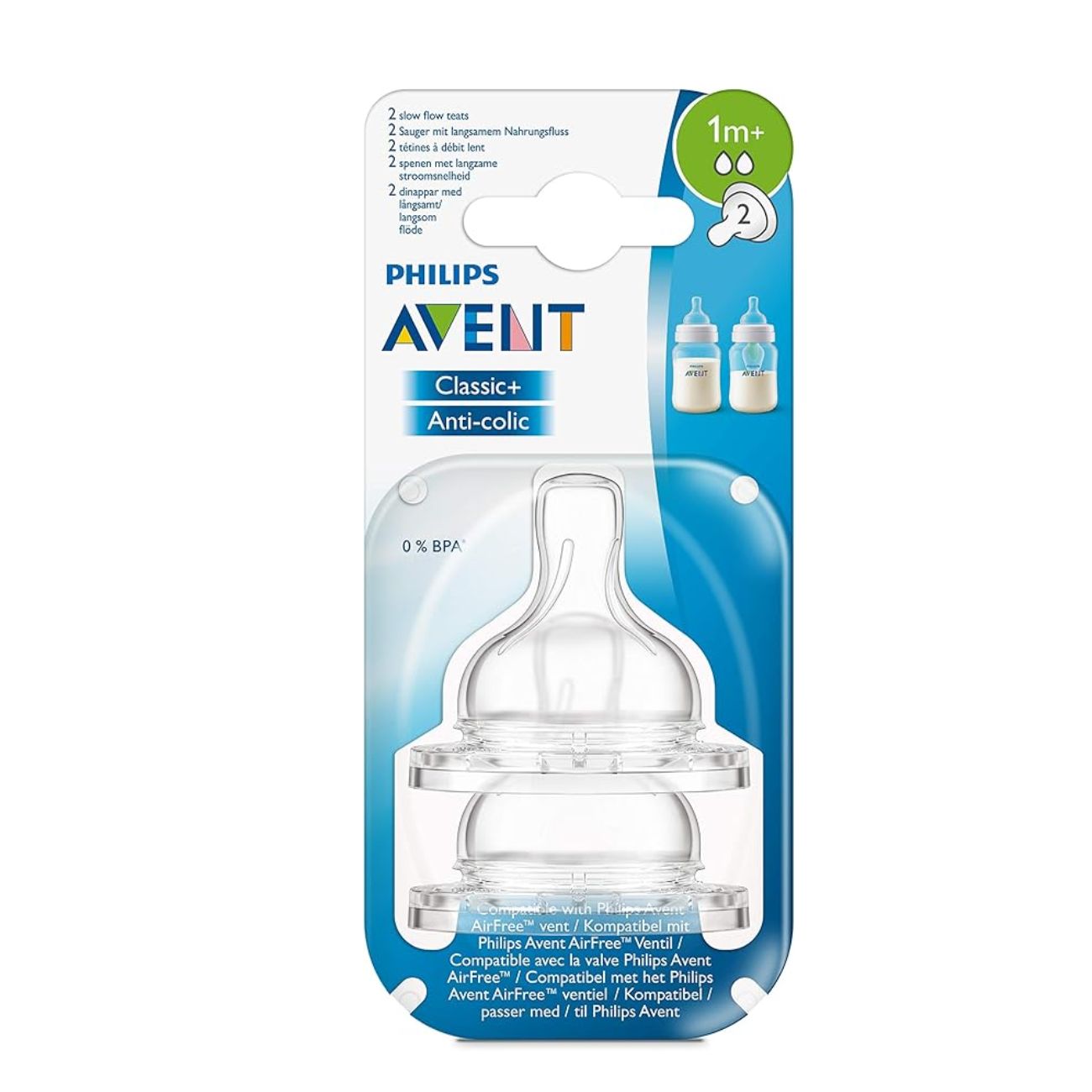 Classic Teats 1M+ Slow Flow