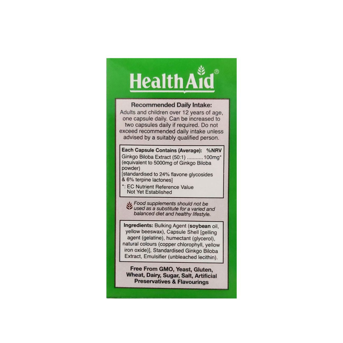 Ginko Vital Ginkgo Biloba 5000mg