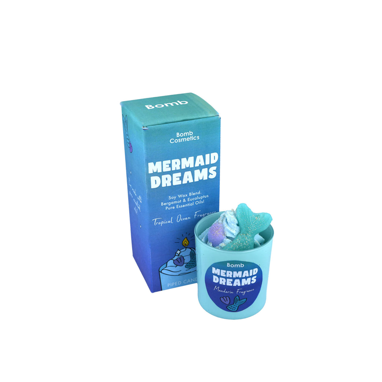 Mermaid Dreams Piped Candle