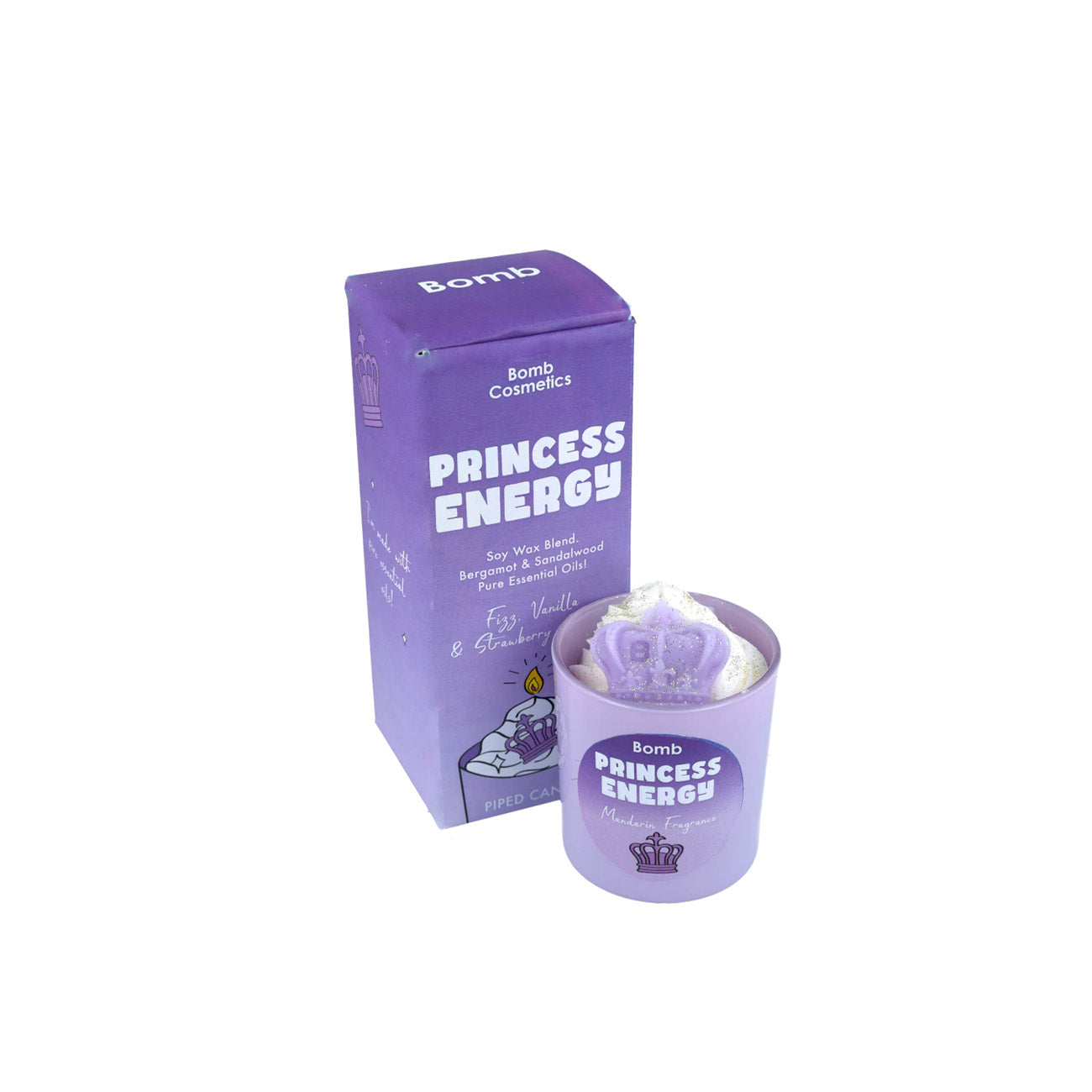 Princess Energy Piped Candle