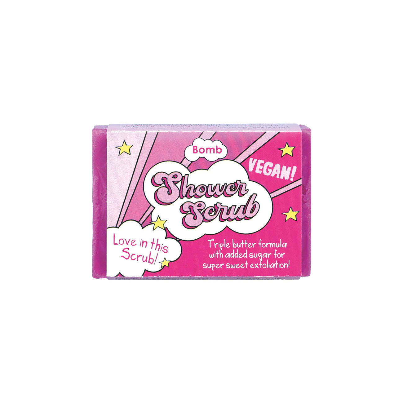 Love in this Scrub Solid Shower Scrub