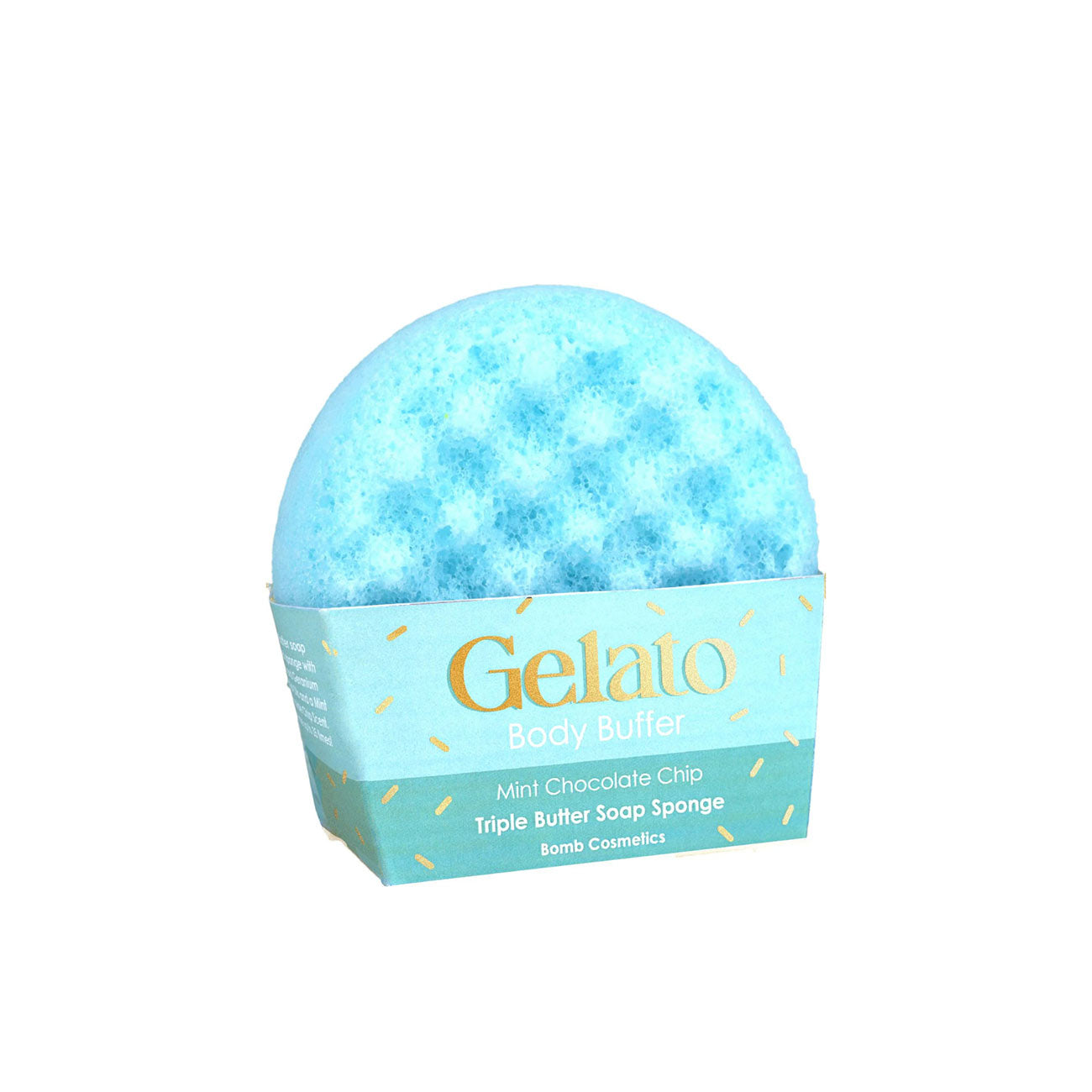 Mint Choc Chip Gelato Body Buffer Sponge