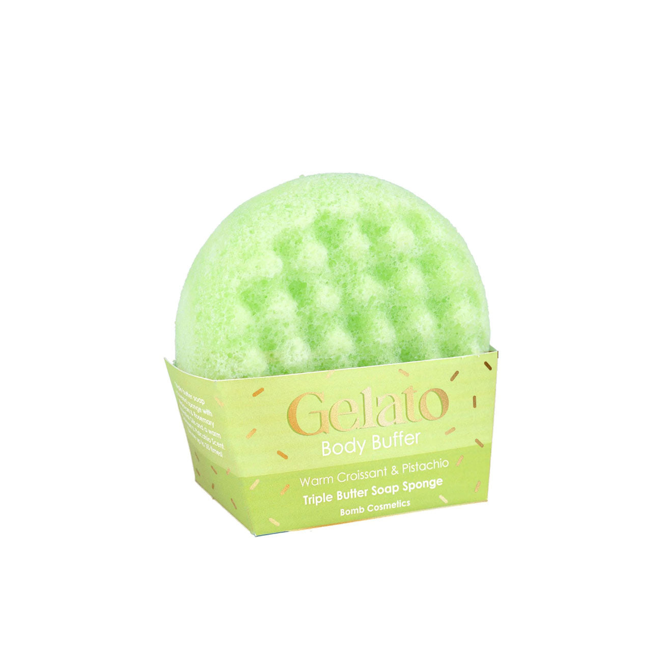 Croissant & Pistachio Gelato Buffer Soap Sponge