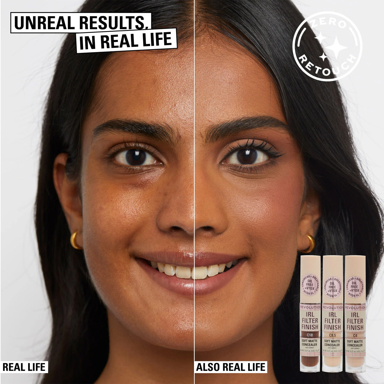 Revolution IRL Filter Finish Concealer