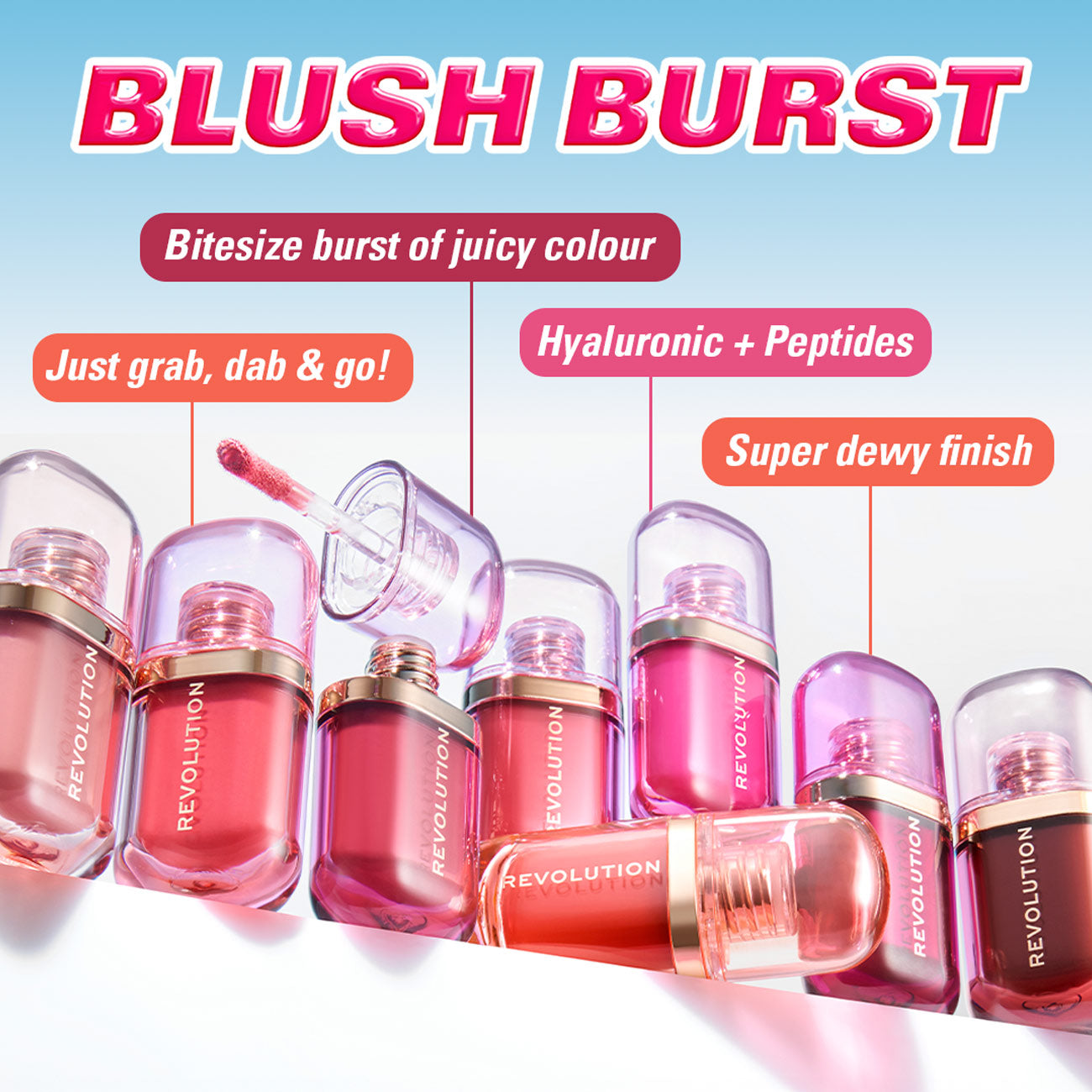 Revolution Superdewy Blush Plump Serum Liquid Blush