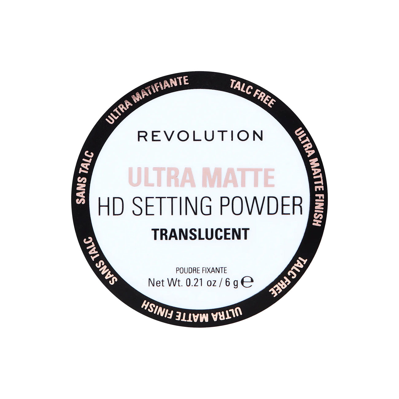 Ultra Velvet HD Matte Loose Setting Powder Talc Free Translucent