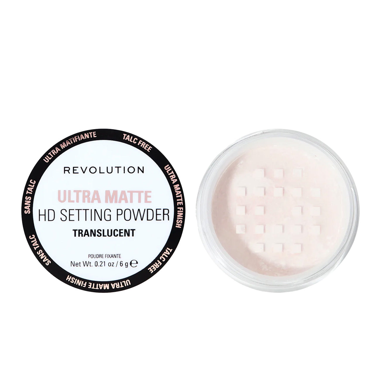 Ultra Velvet HD Matte Loose Setting Powder Talc Free Translucent