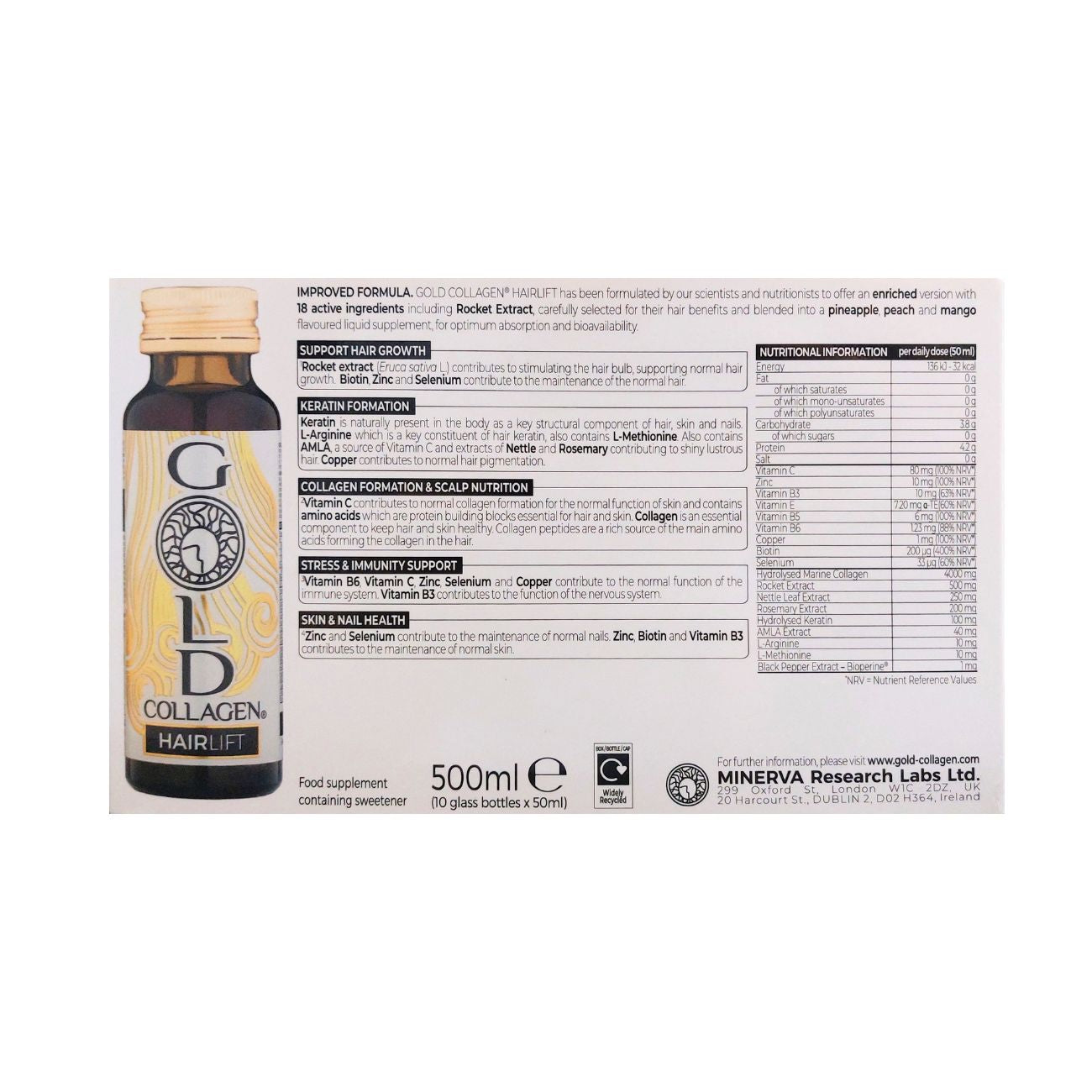 Gold Collagen Hair Lift