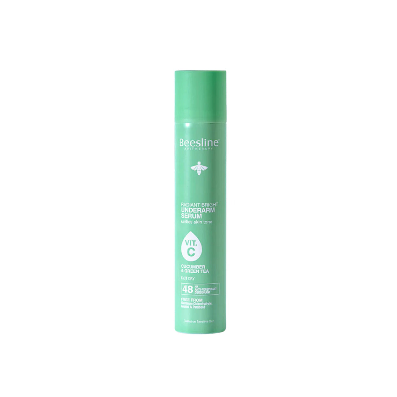 Radiant Bright Underarm Whitening Serum Spray With Cucumber And Green Tea