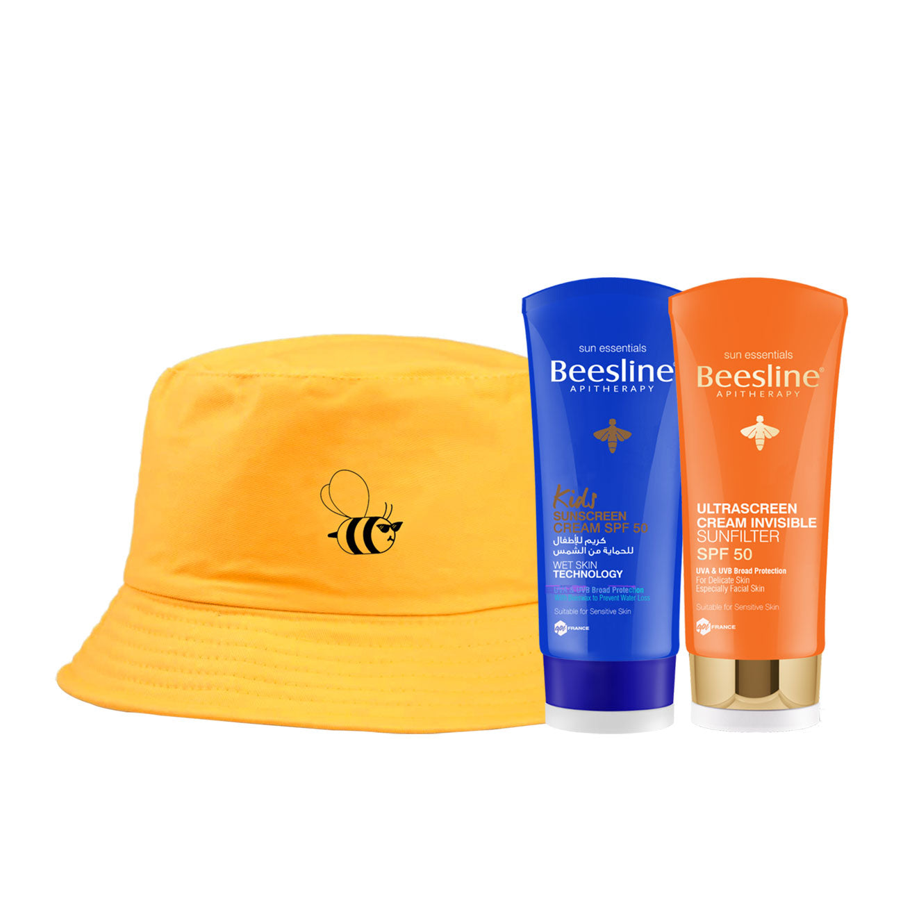 Ultrascreen Cream Invisible Sunfilter SPF 50 + Free Kids Sunscreen Cream SPF 50 + Free Kids Hat