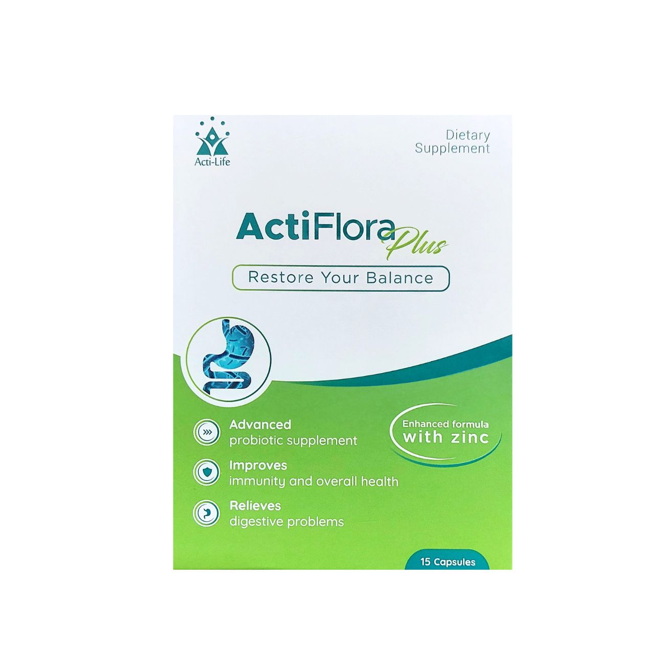 ACTIFLORA PLUS X15CAPS