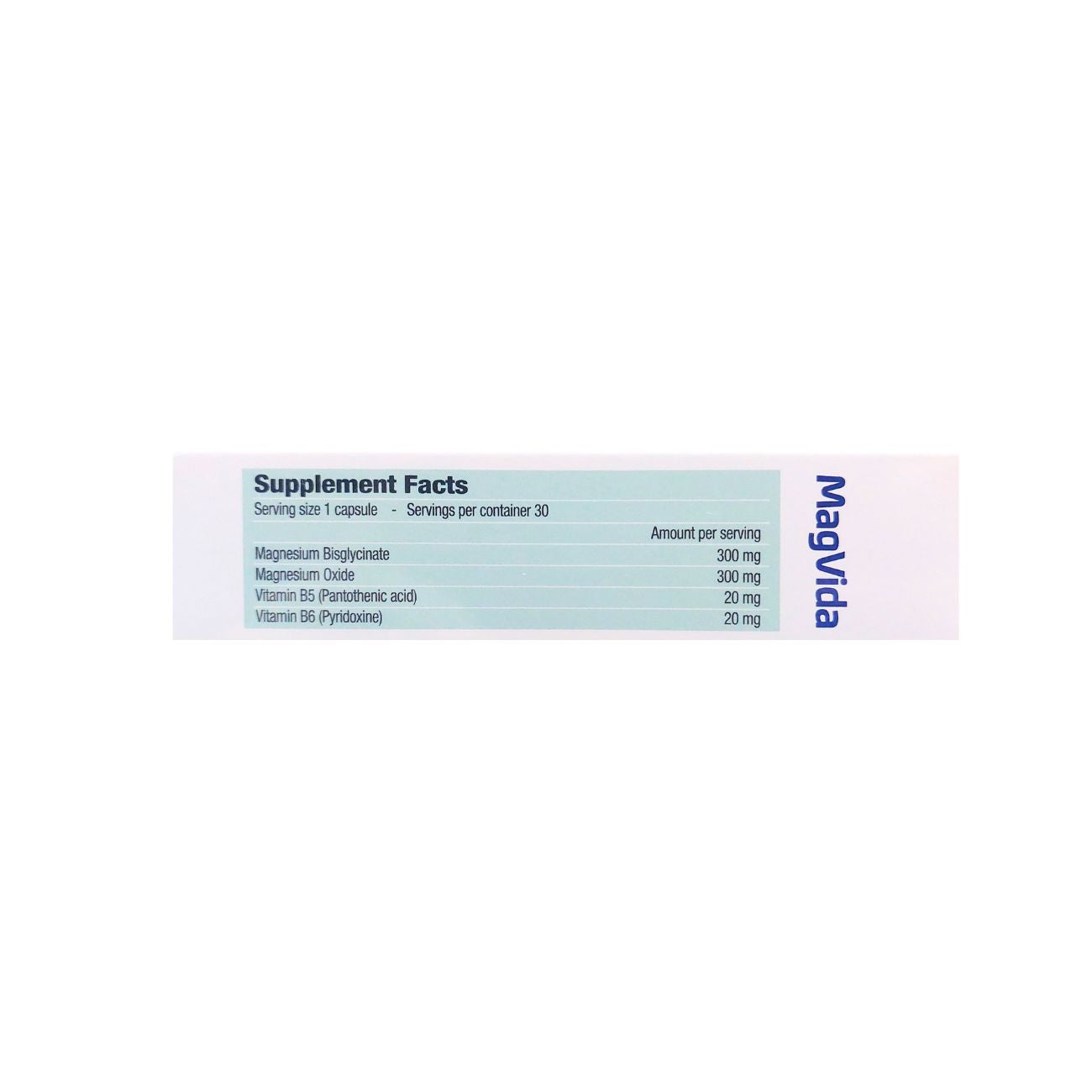 Magvida Advanced Magnesium Glycinate