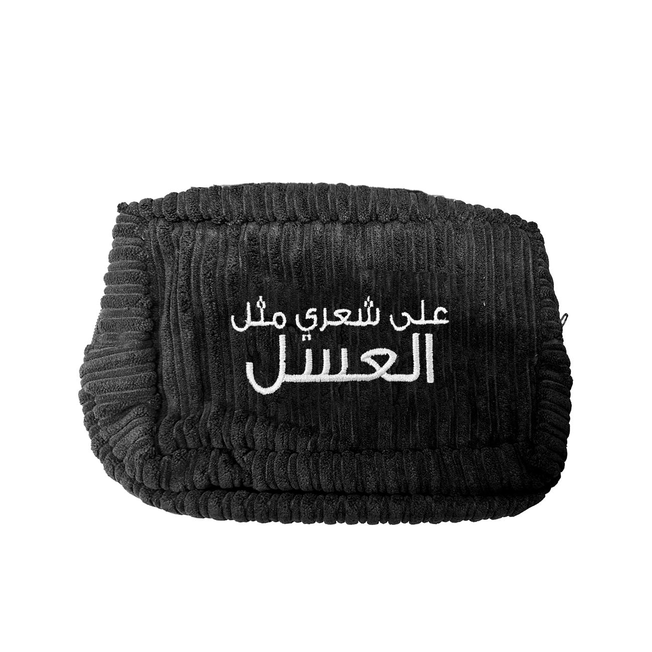Honey serum pouch black