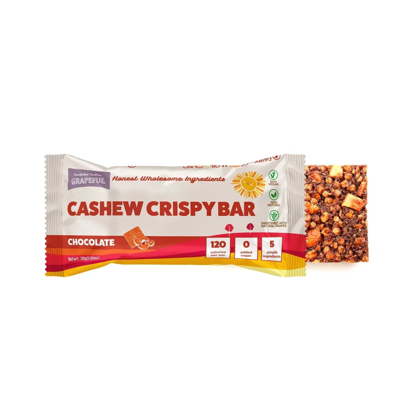 Cashew Crispy Chocolate Bar