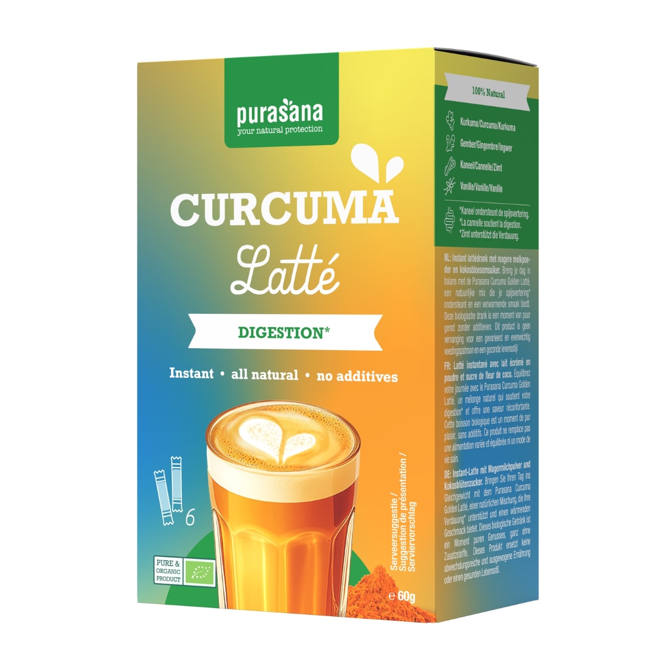 Latte Instant Curcuma