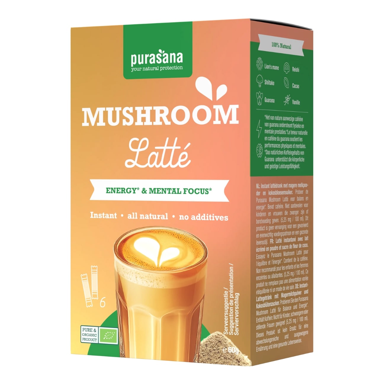 Latte Instant Mushroom