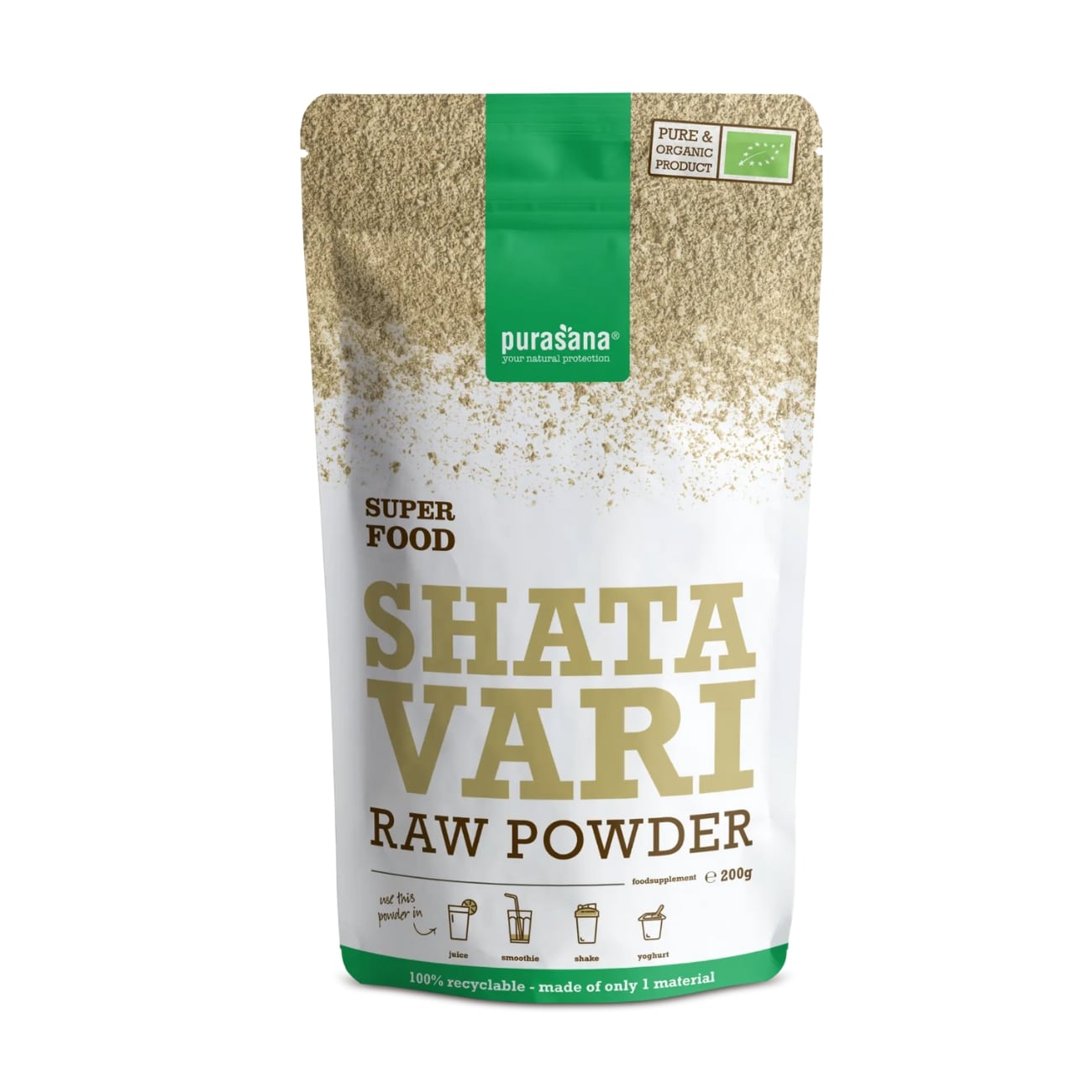 Raw Powder Shatavari