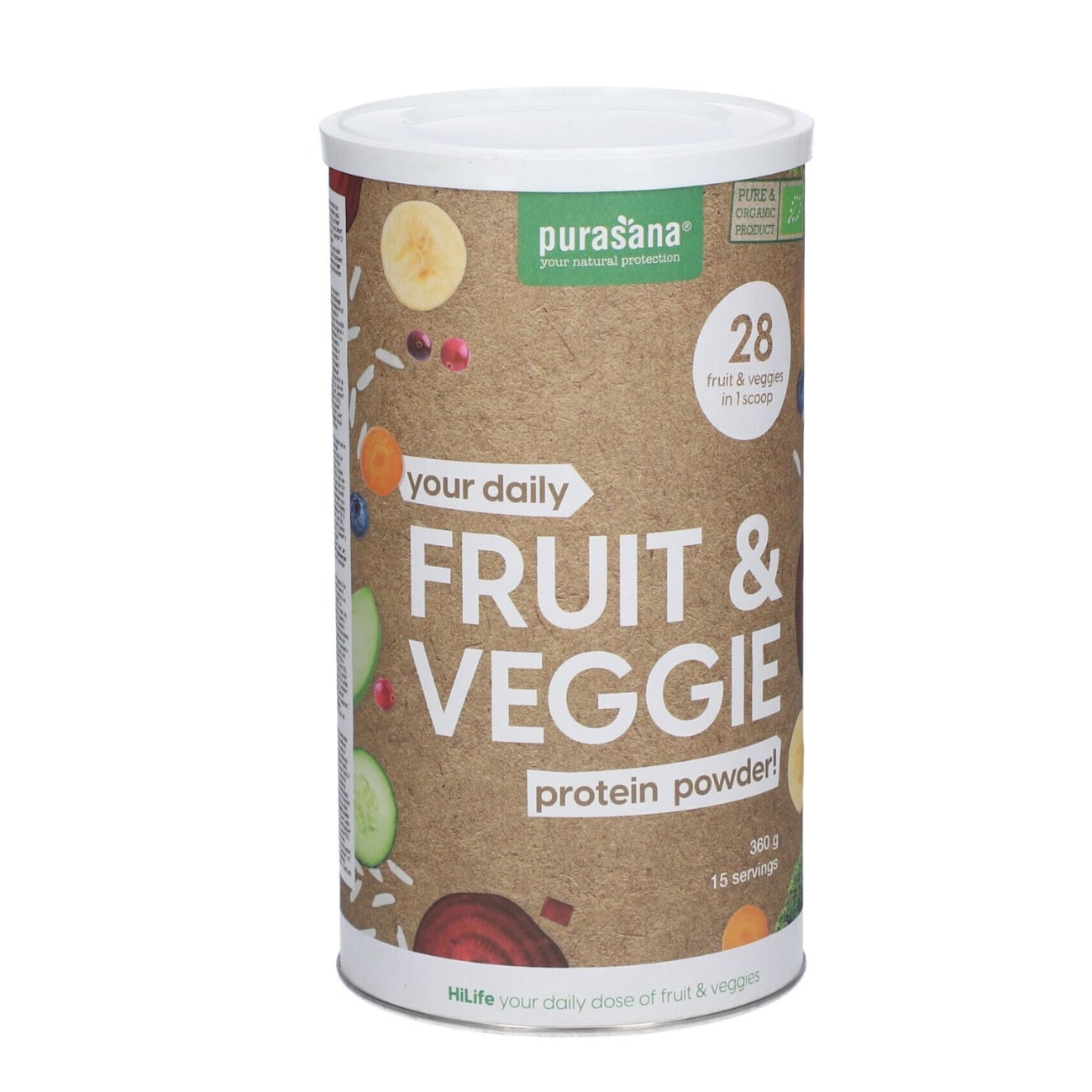 Your Daily Fruit & Veggie Protein Powder