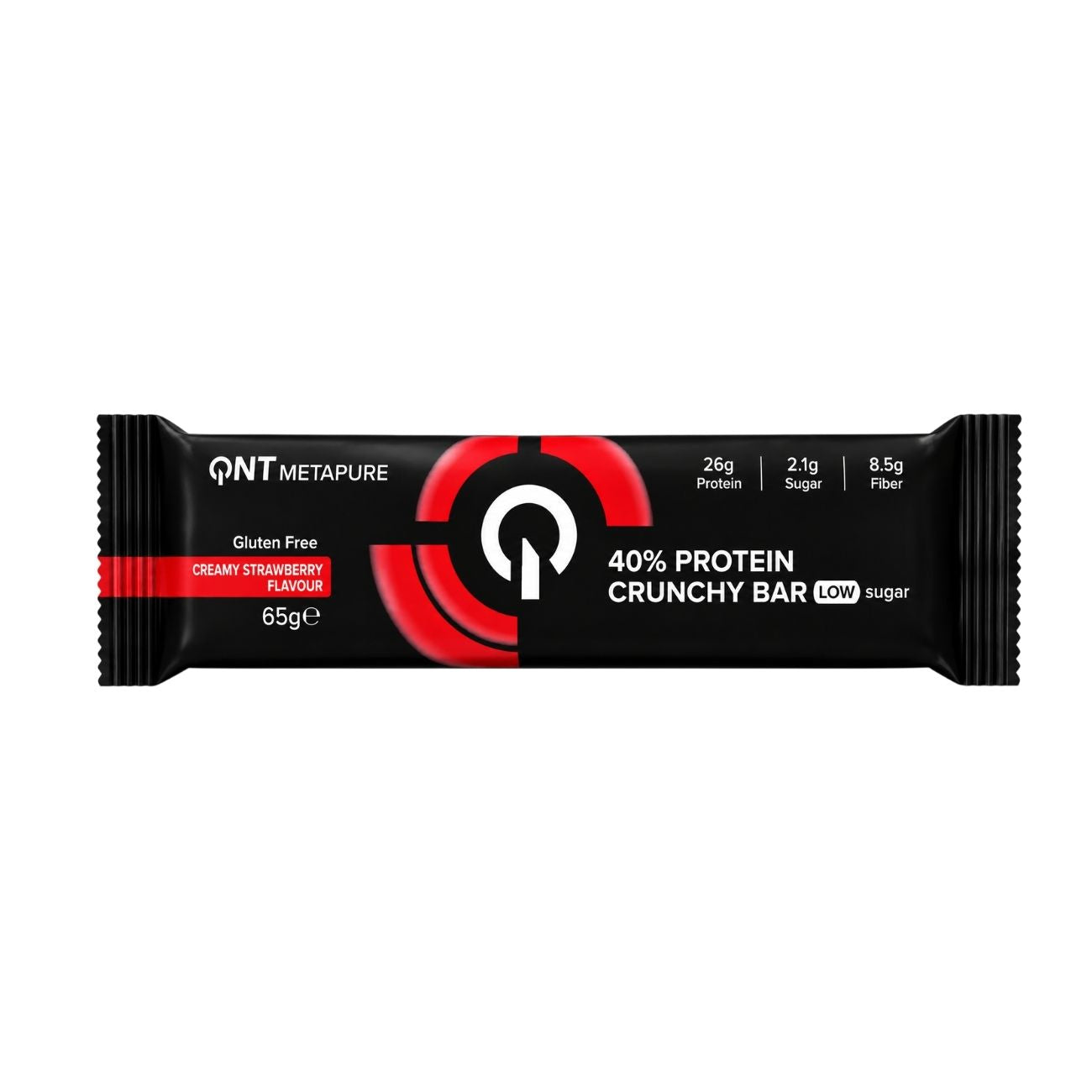 Crunchy Creamy Strawberry Protein Bar
